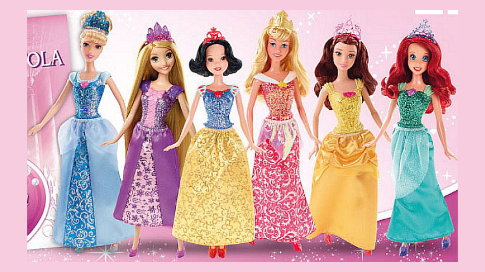 barbie disney da collezione