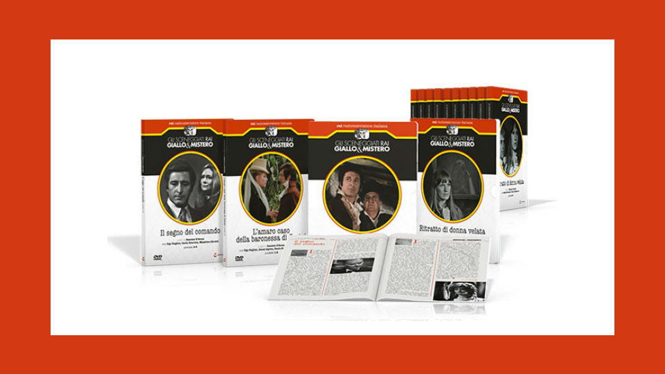 gli sceneggiati rai giallo & mistero collana in edicola