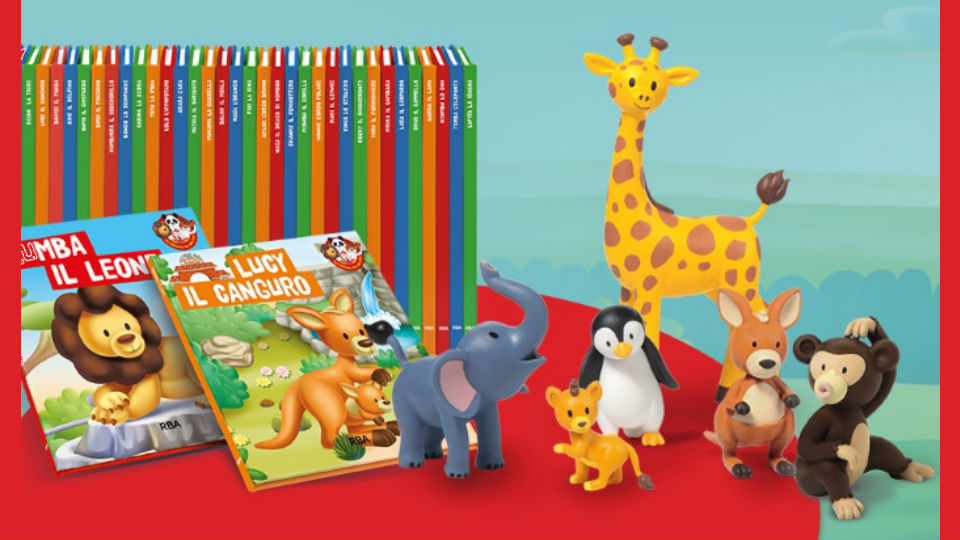 gli animali del mio zoo collana in edicola