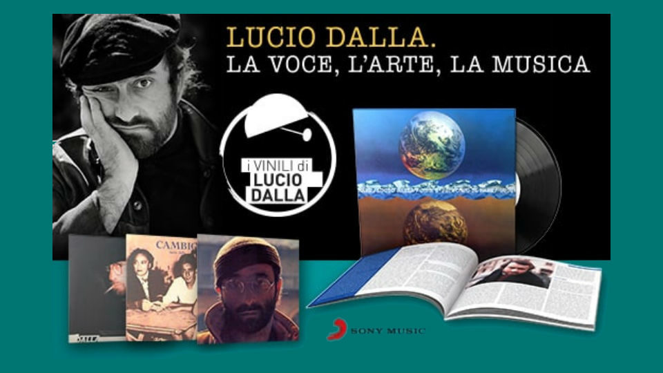 i vinili di lucio dalla collana in edicola