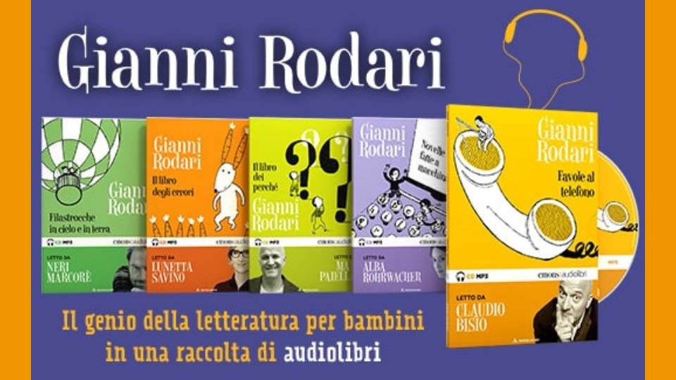 audiolibri di gianni rodari collana in edicola