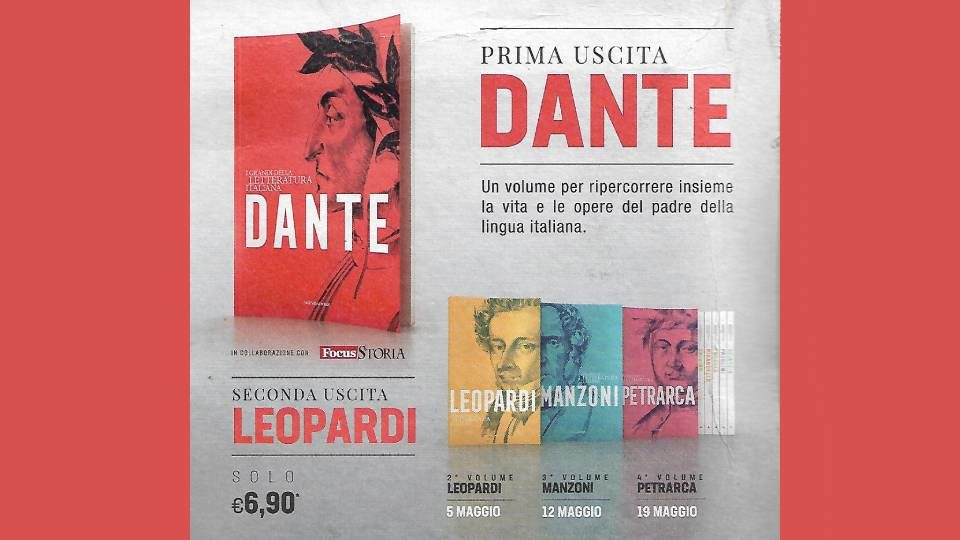 i grandi della letteratura italiana collana in edicola