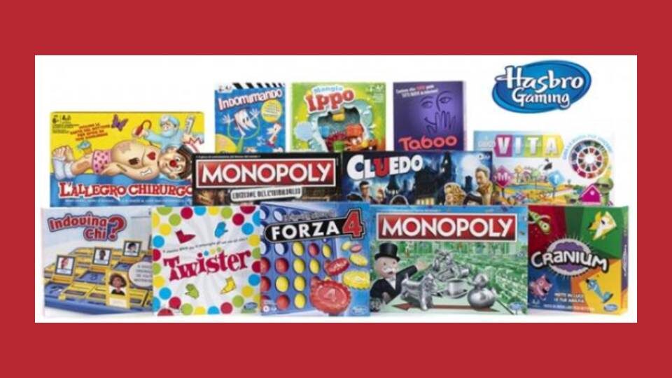 giochi in scatola hasbro gaming collana in edicola