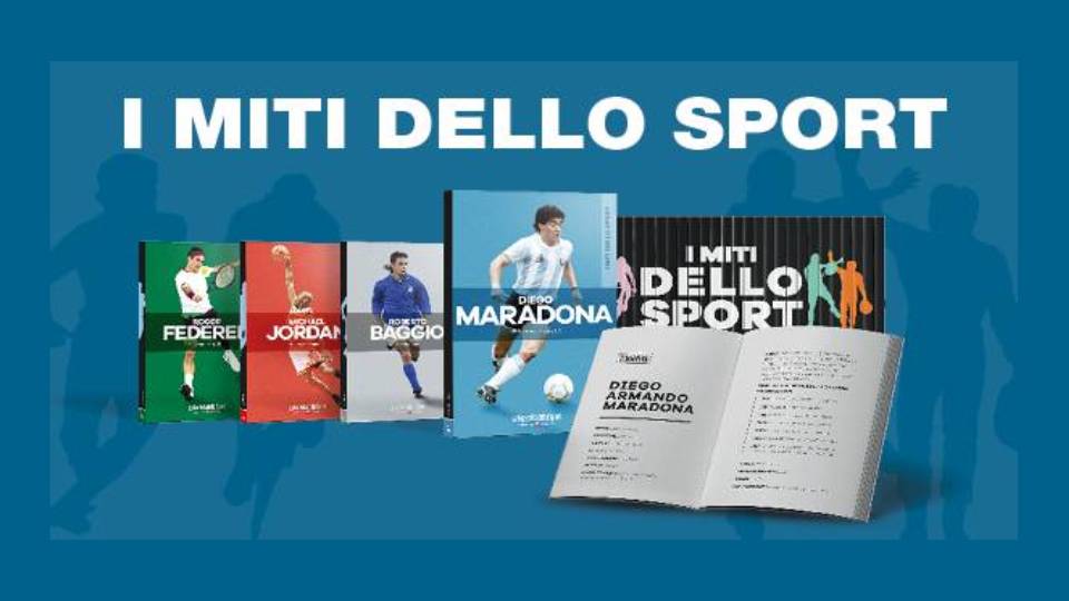 i miti dello sport collana in edicola