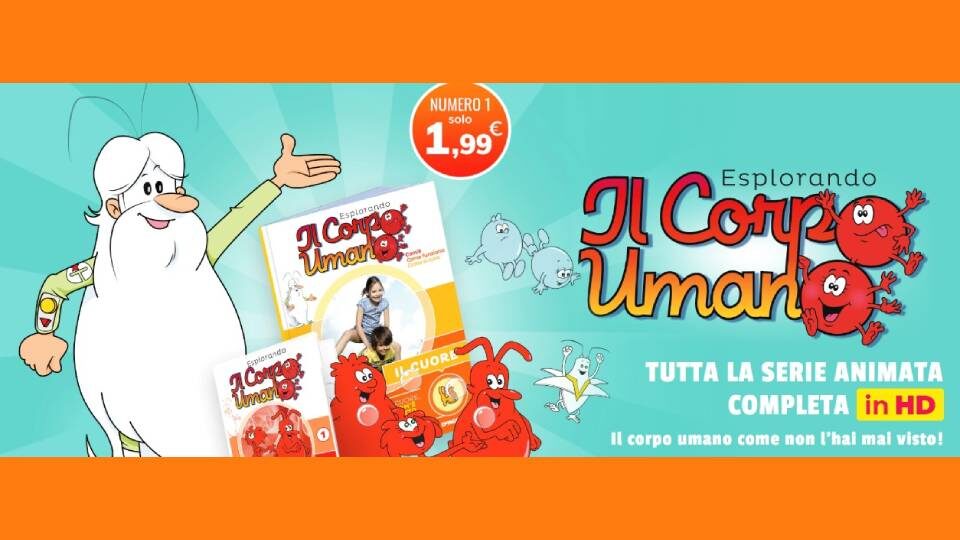 esplorando il corpo umano collana in edicola