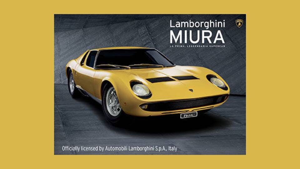 lamborghini miura collana in edicola