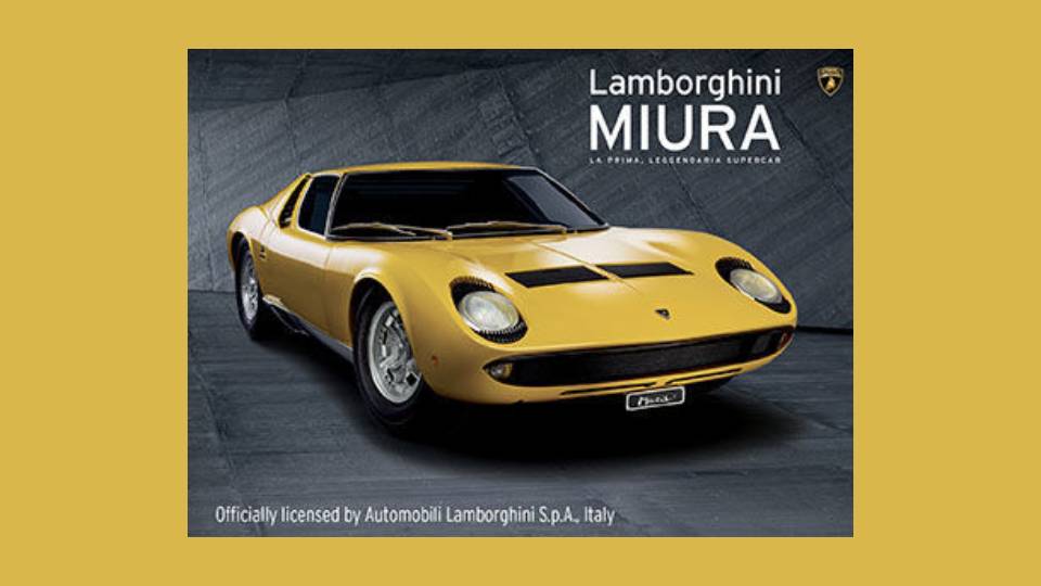 lamborghini miura collana in edicola
