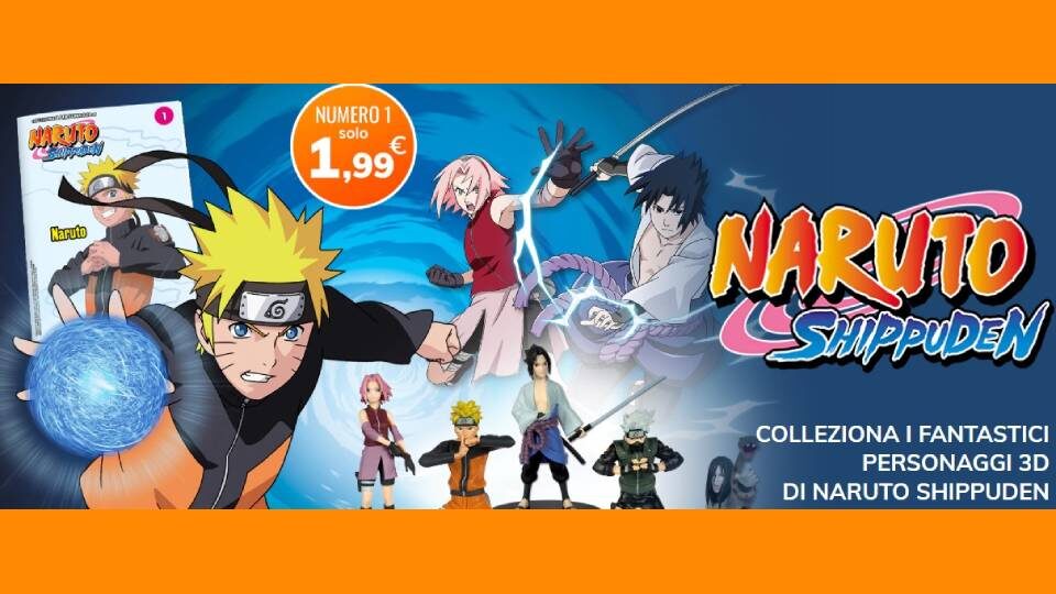 naruto shippuden collana in edicola