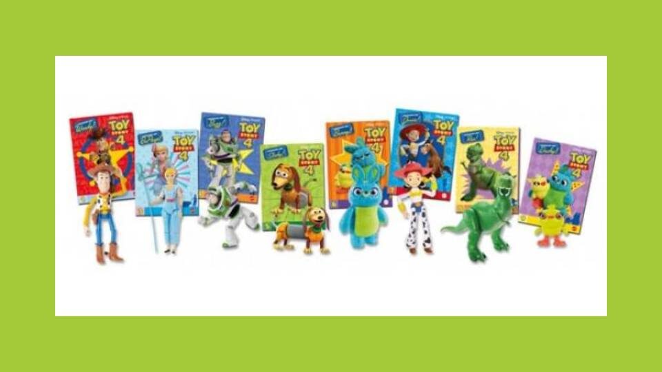 toy story 4 mattel collana in edicola