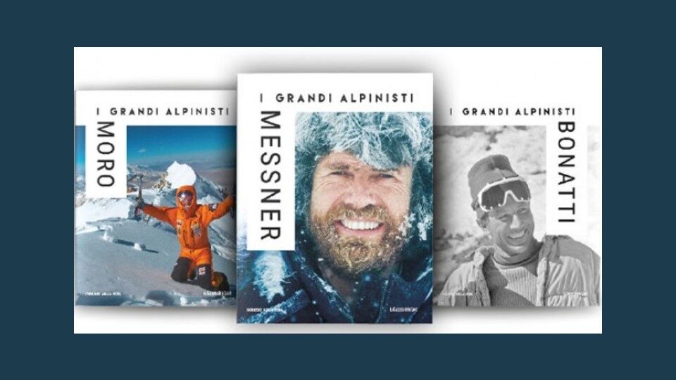 i grandi alpinisti in edicola