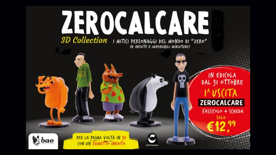 Zerocalcare 3D Collection in edicola