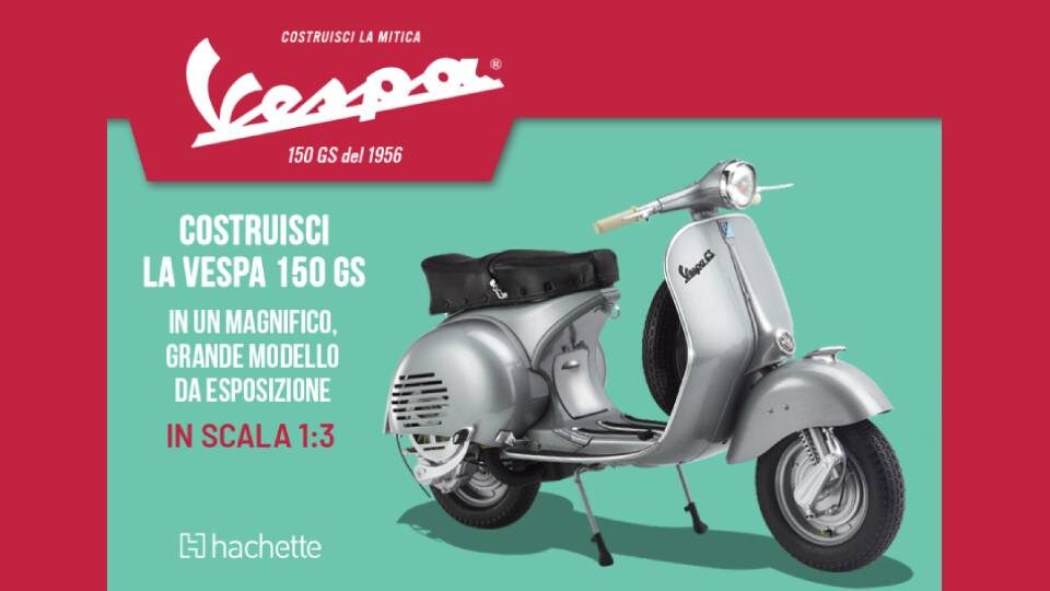 costruisci la mitica vespa collana in edicola