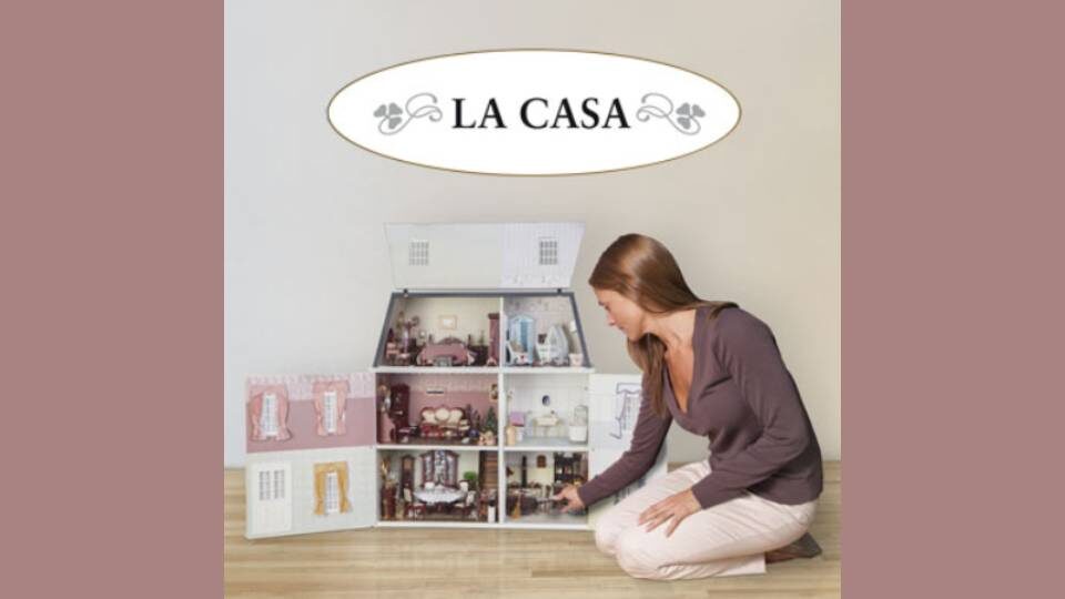 la casa delle bambole collana in edicola