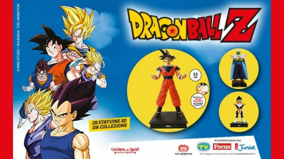 dragonball z collana 2021 in edicola