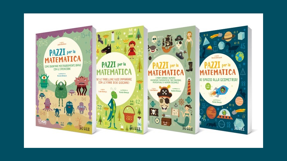 Pazzi per la Matematica collana in edicola