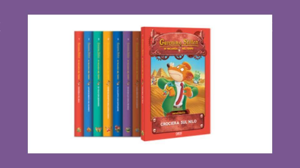 geronimo stilton in viaggio nel tempo collana in edicola