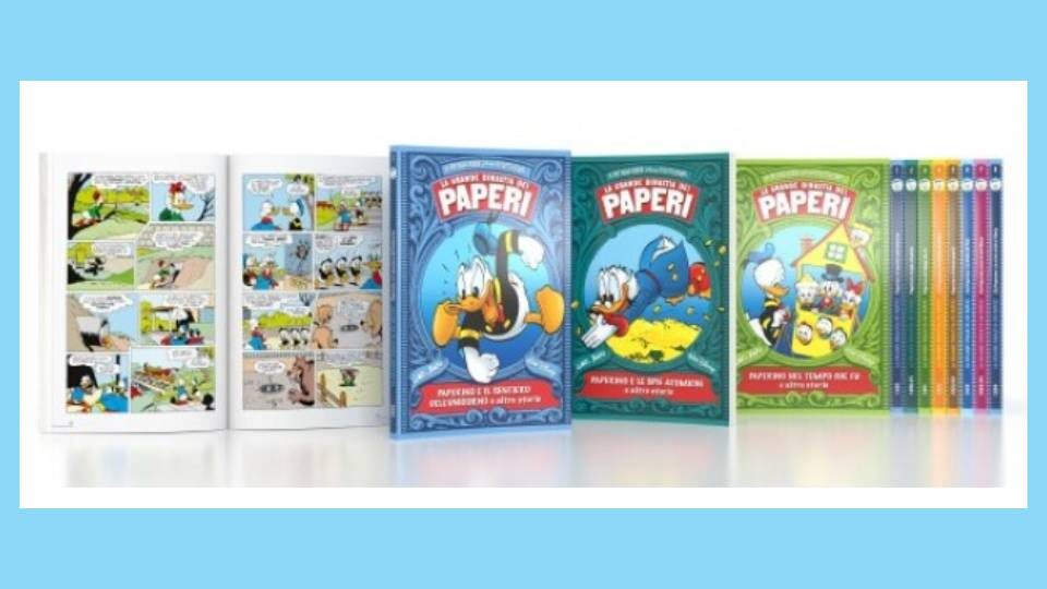 la grande dinastia dei paperi collana in edicola