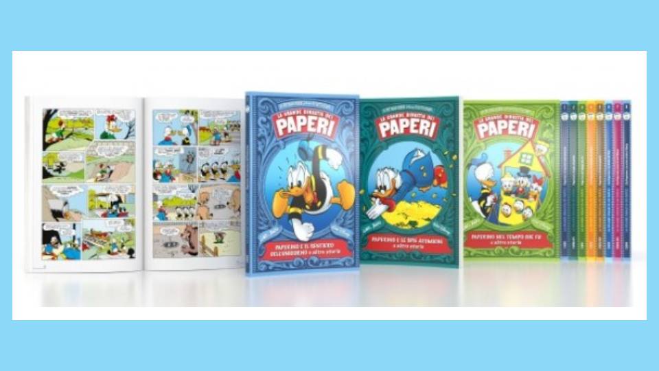 la grande dinastia dei paperi collana in edicola