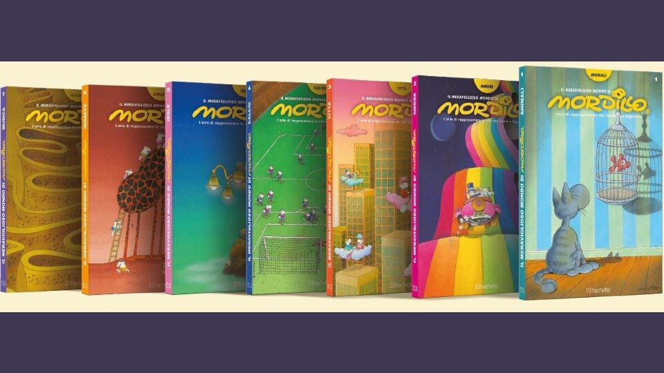 il meraviglioso mondo di mordillo collana in edicola