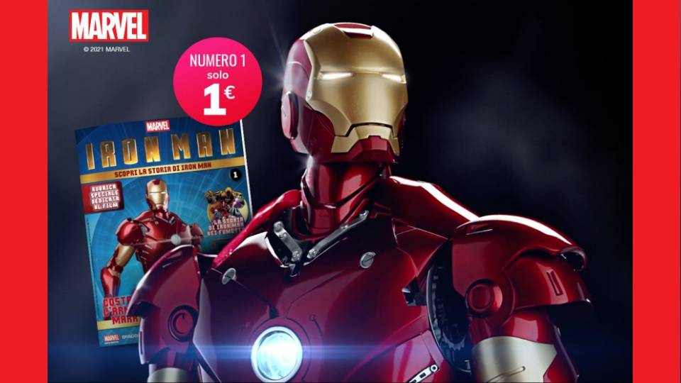 iron man collana in edicola