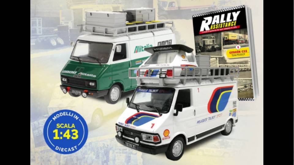 rally assistance collana in edicola