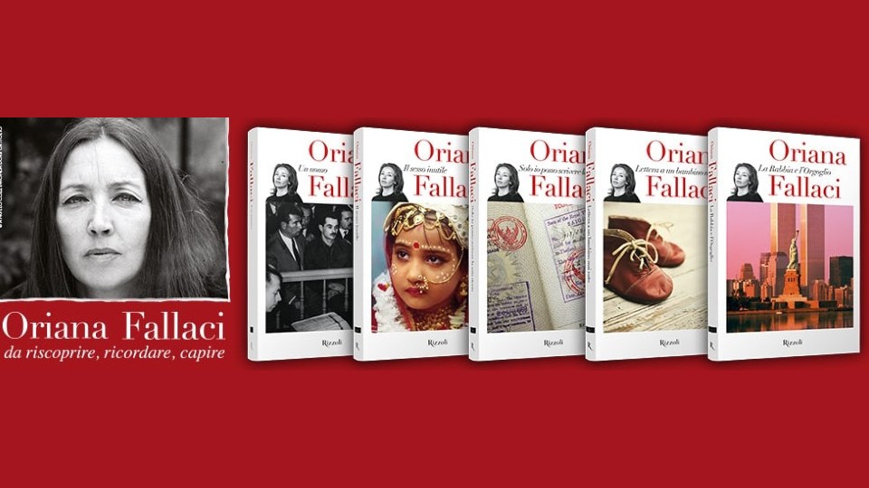 Oriana Fallaci in edicola