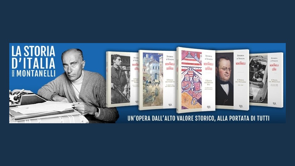 LA STORIA D'ITALIA di INDRO MONTANELLI in edicola! - Edicola Amica -  Collezioni in Edicola