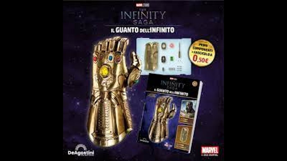 THE INFINITY SAGA - IL GUANTO DELL'INFINITO in edicola! - Edicola Amica -  Collezioni in Edicola