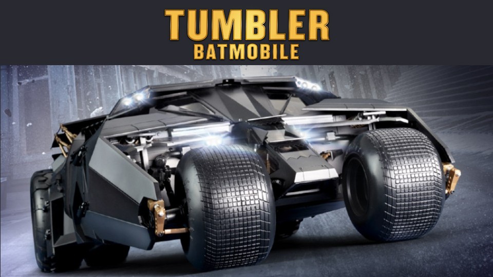 TUMBLER BATMOBILE in edicola! - Edicola Amica - Collezioni in Edicola